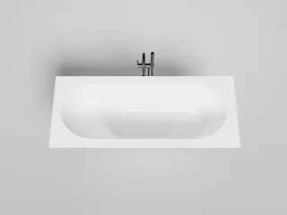 Ванна из искусственного камня Salini Ornella Kit S-Sense 102413GRF 170x70см RAL полностью